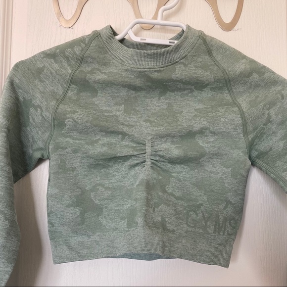 Gymshark Cropped Long Sleeve Small - Picture 4 of 7